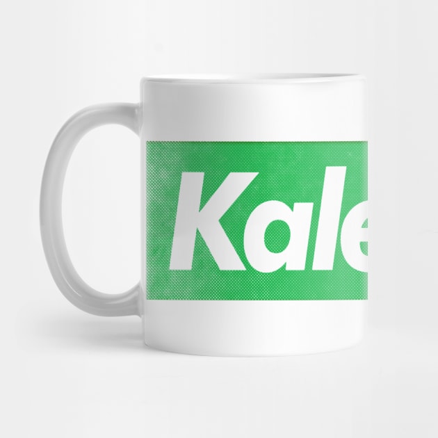 Kale Life / Vegan - Plant Based - Typography Design by DankFutura